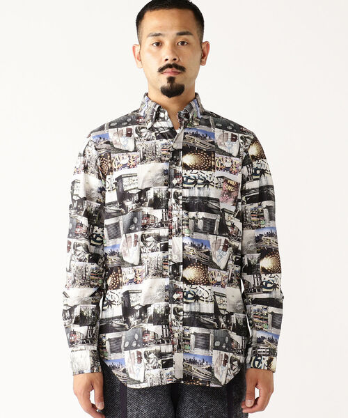 ts(s)(ティーエスエス)の「ts(s) / Landscape Inkjet Print Cotton Cloth B.D. Shirt(シャツ/ブラウス・メンズ・その他・2/3)」の4枚目の写真