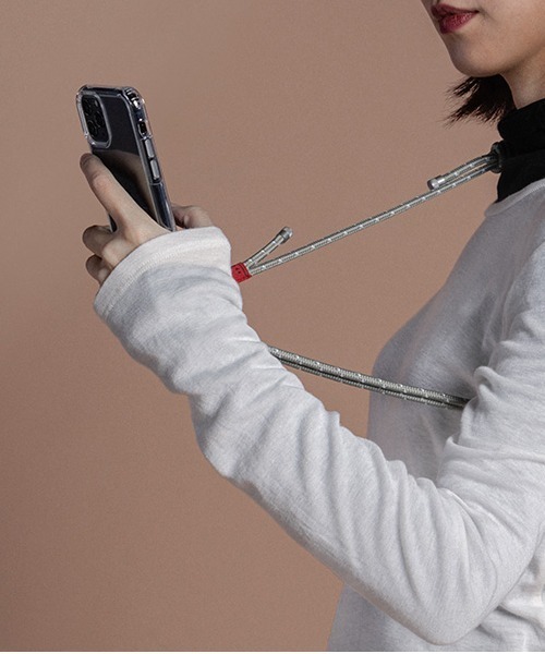 Topologie(トポロジー)の「Topologie /トポロジー Verdon クリアフォンケース (iPhone12/12Pro対応)(スマホケース/カバー・メンズ・ベージュ/セージグリーン・FREE)」の5枚目の写真