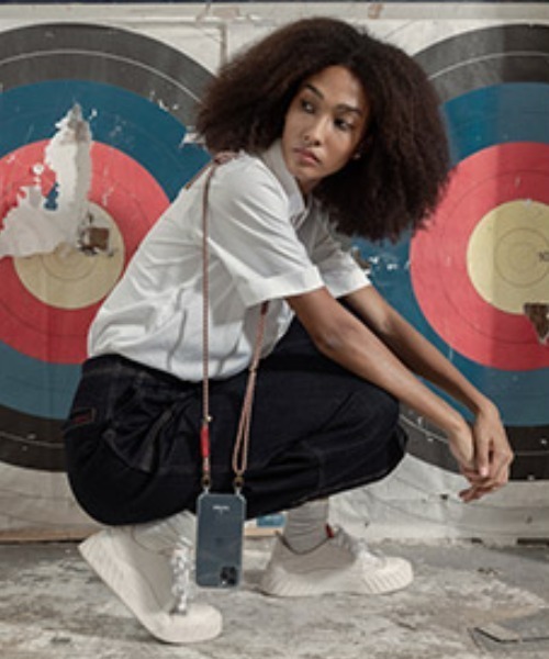 Topologie(トポロジー)の「Topologie /トポロジー Verdon クリアフォンケース (iPhone12/12Pro対応)(スマホケース/カバー・メンズ・ベージュ/セージグリーン・FREE)」の8枚目の写真