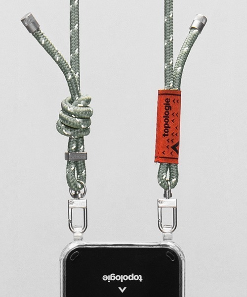 Topologie(トポロジー)の「Topologie /トポロジー Verdon クリアフォンケース (iPhone12/12Pro対応)(スマホケース/カバー・メンズ・ベージュ/セージグリーン・FREE)」の14枚目の写真