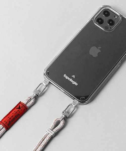 Topologie(トポロジー)の「Topologie /トポロジー Verdon クリアフォンケース (iPhone12/12Pro対応)(スマホケース/カバー・メンズ・ベージュ/セージグリーン・FREE)」の11枚目の写真