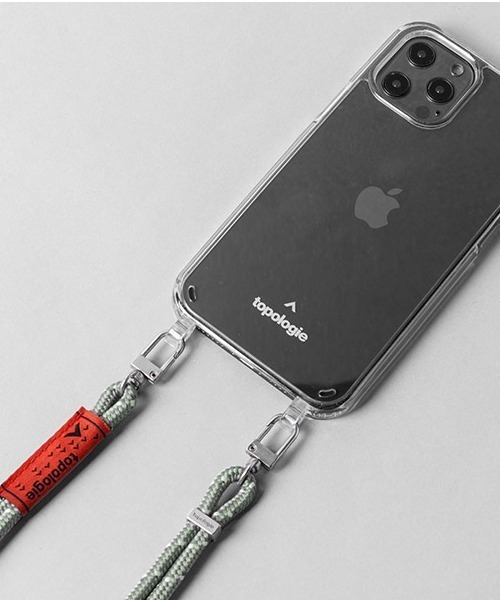 Topologie(トポロジー)の「Topologie /トポロジー Verdon クリアフォンケース (iPhone12/12Pro対応)(スマホケース/カバー・メンズ・ベージュ/セージグリーン・FREE)」の15枚目の写真