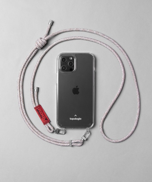 Topologie(トポロジー)の「Topologie /トポロジー Verdon クリアフォンケース (iPhone12/12Pro対応)(スマホケース/カバー・メンズ・ベージュ/セージグリーン・FREE)」の9枚目の写真