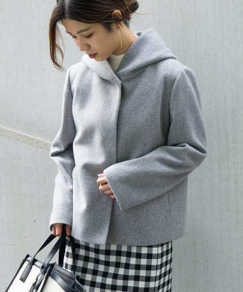 UNTITLED（アンタイトル）の「◇ウールフーデットショートコート