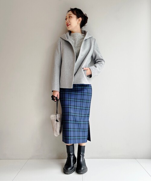 UNTITLED（アンタイトル）の「◇ウールフーデットショートコート