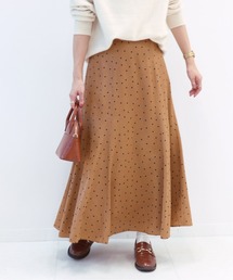 Simplicite | ハンマードットフレアスカート◆(スカート)