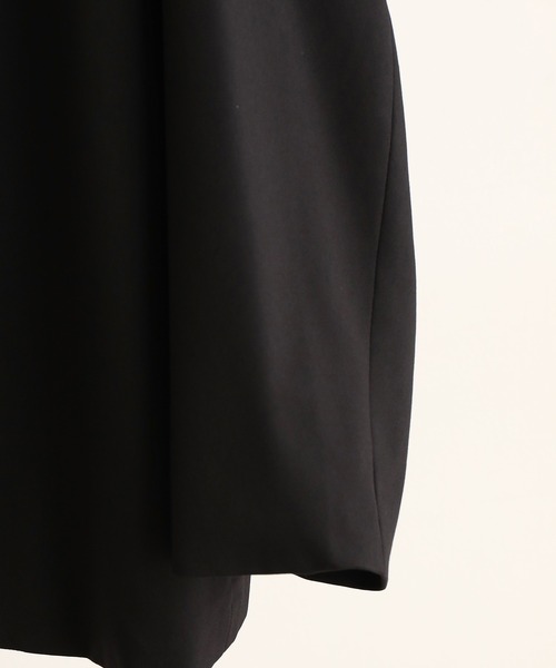 JUNRED（ジュンレッド）の「【ユウ×JUNRed】ポリッシュドTRルーズノーカラージャケット（ノーカラージャケット・メンズ・ライトグレー/ネイビー/ブラック・S/M/L）」の6枚目の写真