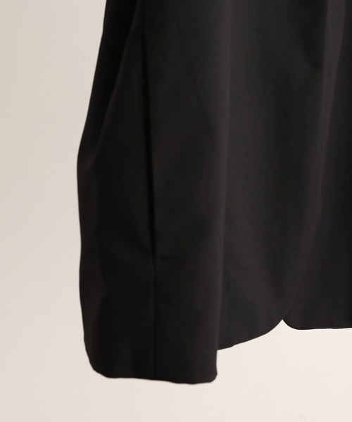 JUNRED（ジュンレッド）の「【ユウ×JUNRed】ポリッシュドTRルーズノーカラージャケット（ノーカラージャケット・メンズ・ライトグレー/ネイビー/ブラック・S/M/L）」の22枚目の写真