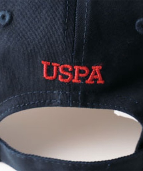U.S. POLO ASSN.（ユーエスポロアッスン）の「US.POLO ASSN./ユーエスポロアッスン　ロゴキャップ（キャップ・レディース・ホワイト/ネイビー・FREE）」の5枚目の写真