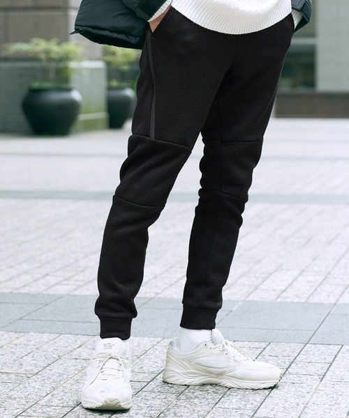 jiggys shop(ジギーズショップ)の「ニットフリース 裏起毛 サイドジップラインパンツ(その他パンツ・メンズ・グレー/ネイビー/チャコールグレー/ブラック・X-LARGE/MEDIUM/SMALL/LARGE)」の1枚目の写真
