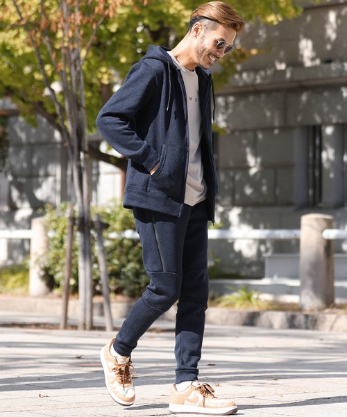 jiggys shop(ジギーズショップ)の「ニットフリース 裏起毛 サイドジップラインパンツ(その他パンツ・メンズ・グレー/ネイビー/チャコールグレー/ブラック・X-LARGE/MEDIUM/SMALL/LARGE)」の12枚目の写真