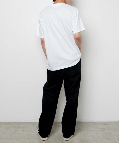 WEGO GRAPHICS（ウィゴーグラフィックス）の「WEGO/放課後アート部Tシャツ わ胡（Tシャツ/カットソー・メンズ・ホワイト/ライトピンク・MEDIUM/LARGE/X-LARGE）」の6枚目の写真
