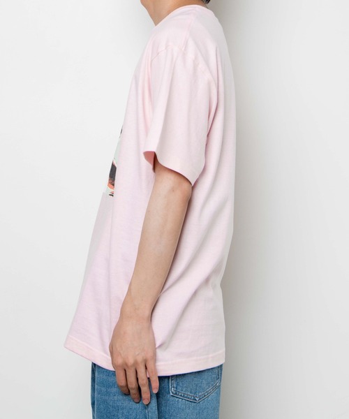 WEGO GRAPHICS（ウィゴーグラフィックス）の「WEGO/放課後アート部Tシャツ わ胡（Tシャツ/カットソー・メンズ・ホワイト/ライトピンク・MEDIUM/LARGE/X-LARGE）」の18枚目の写真