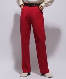 HARE | カラーツイルセミフレアパンツ(HARE)(スラックス)