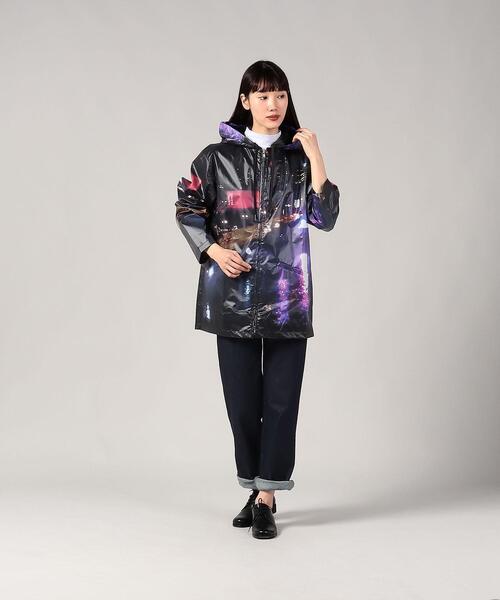 agnes b.（アニエスベー）の「NS79 PARKA フォトプリントパーカーブルゾン（ブルゾン・レディース・マルチ・1/2）」の3枚目の写真