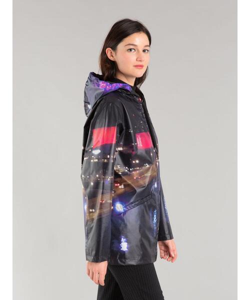 agnes b.（アニエスベー）の「NS79 PARKA フォトプリントパーカーブルゾン（ブルゾン・レディース・マルチ・1/2）」の8枚目の写真