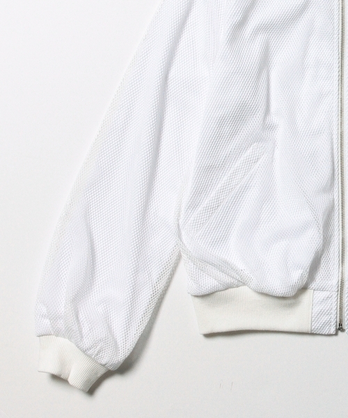 Ray BEAMS（レイビームス）の「Ray BEAMS / メッシュ ZipUpブルゾン（ブルゾン・レディース・ホワイト/ネイビー・0/1）」の17枚目の写真