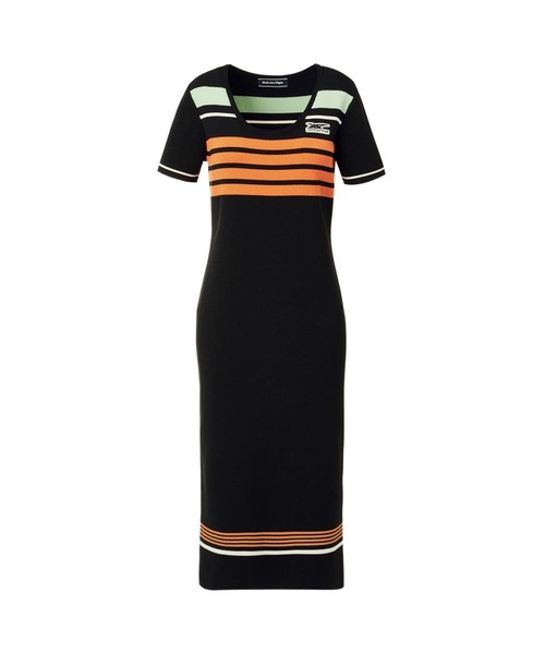 ONITSUKATIGER WSニットドレス　黒　ワンピース　オニツカタイガー Onitsuka Tiger（オニツカタイガー）の「WS KNIT DRESS / ウィメンズ