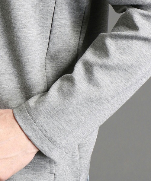 HIDEAWAYS NICOLE（ハイダウェイニコル）の「ダンボールプルオーバーパーカ（パーカー・メンズ・杢グレー/ブラック/オフホワイト/ネイビー・MEDIUM/LARGE/X-LARGE）」の11枚目の写真
