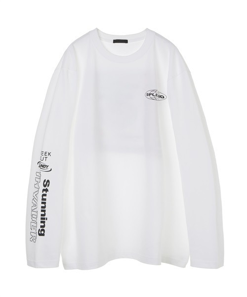 Candy Stripper（キャンディストリッパー）の「CND INVADER L/S Tシャツ（Tシャツ/カットソー・レディース・ライム/オフホワイト/ブラック・2）」の5枚目の写真