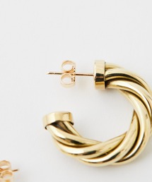 【Laura Lombardi】MINI SPIRAフープピアス(両耳用) Laura Lombardi（ローラロンバルディ）の「【Laura Lombardi