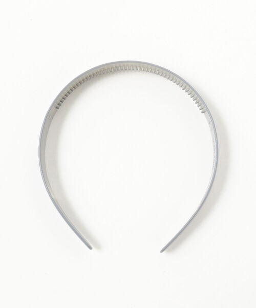 BEAMS LIGHTS（ビームスライツ）の「BEAMS LIGHTS / ソリッド ヘア カチューシャ（カチューシャ・レディース・ブラック/グレー・ONE SIZE）」の3枚目の写真