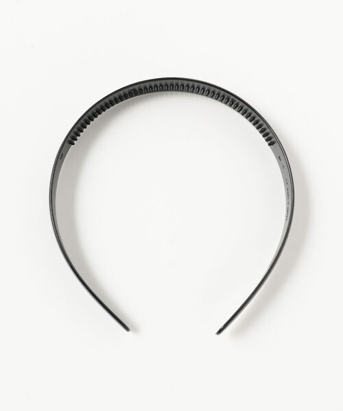 BEAMS LIGHTS（ビームスライツ）の「BEAMS LIGHTS / ソリッド ヘア カチューシャ（カチューシャ・レディース・ブラック/グレー・ONE SIZE）」の5枚目の写真