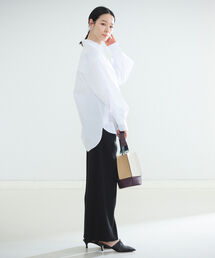 Demi-Luxe BEAMS オーガニックコットン タイプライター シャツ Demi-Luxe BEAMS（デミルクス ビームス）の「Demi-Luxe BEAMS