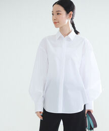 Demi-Luxe BEAMS オーガニックコットン タイプライター シャツ 63117465b_b_12_215.jpg