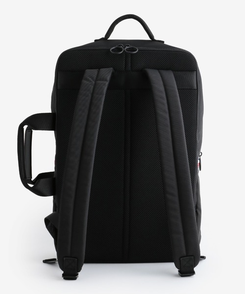 TOMMY HILFIGER（トミーヒルフィガー）の「スクエアバックパック（バックパック/リュック・メンズ・ブラック/ネイビー・FREE）」の6枚目の写真