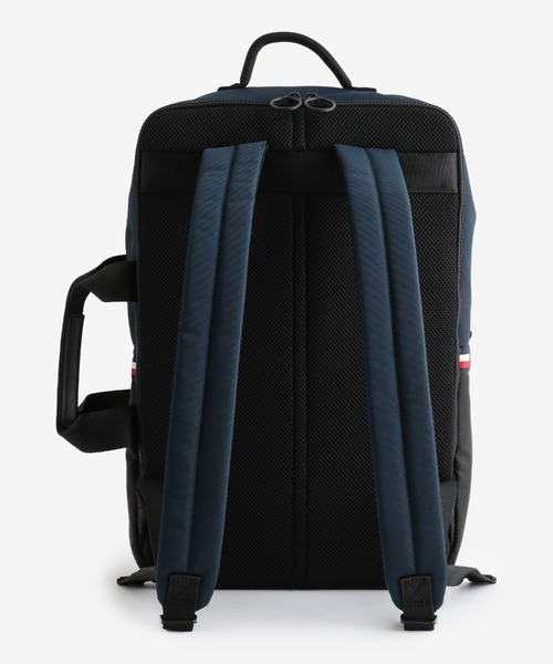 TOMMY HILFIGER（トミーヒルフィガー）の「スクエアバックパック（バックパック/リュック・メンズ・ブラック/ネイビー・FREE）」の7枚目の写真