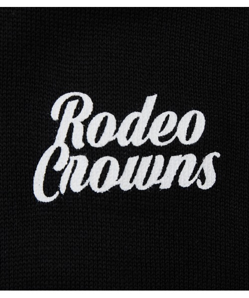 RODEO CROWNS WIDE BOWL(ロデオクラウンズワイドボウル)の「メンズデニムアップリケクルーネックニットトップス(ニット/セーター・メンズ・ブルー/ベージュ/ブラック・LARGE/MEDIUM)」の14枚目の写真
