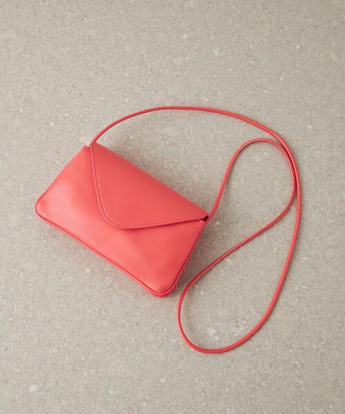 CITEN（シテン）の「＜CITEN（シテン）＞フラップミニショルダーバッグ（ショルダーバッグ・レディース・ブラック/ピンク/ライトブルー・FREE）」の4枚目の写真