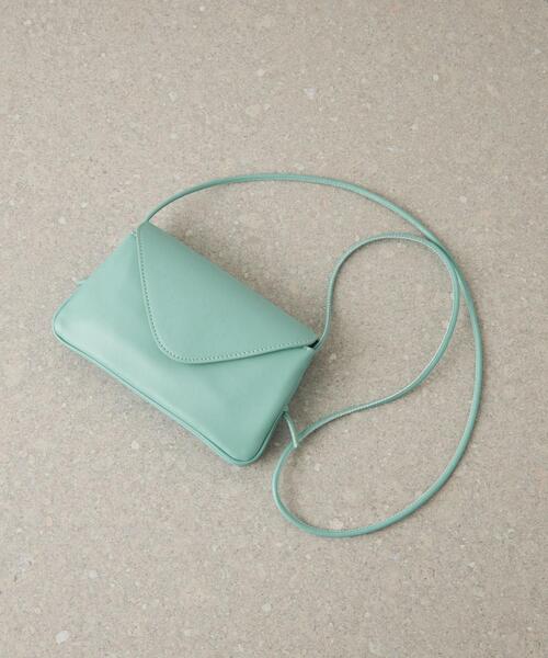 CITEN（シテン）の「＜CITEN（シテン）＞フラップミニショルダーバッグ（ショルダーバッグ・レディース・ブラック/ピンク/ライトブルー・FREE）」の5枚目の写真