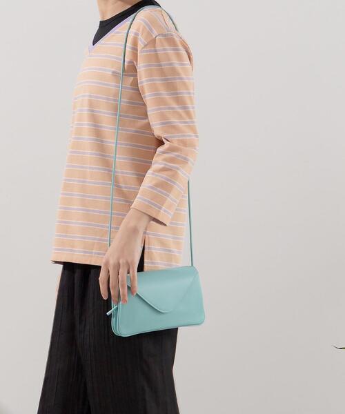 CITEN（シテン）の「＜CITEN（シテン）＞フラップミニショルダーバッグ（ショルダーバッグ・レディース・ブラック/ピンク/ライトブルー・FREE）」の7枚目の写真