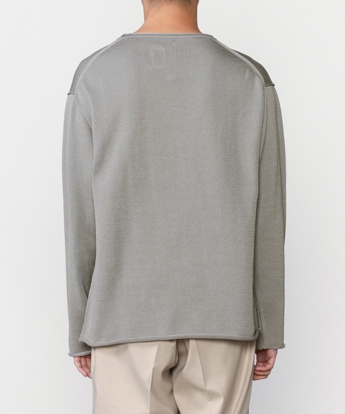 THIBAULT VAN DER STRAETE（ティボー・ヴァン・ダル・ストラット）の「THIBAULT VAN DER STRAETE | ロールネックニットプルオーバー MEN（ニット/セーター・メンズ・ネイビー/グレー/ブラック・LARGE/MEDIUM）」の10枚目の写真