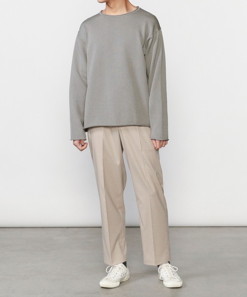 THIBAULT VAN DER STRAETE（ティボー・ヴァン・ダル・ストラット）の「THIBAULT VAN DER STRAETE | ロールネックニットプルオーバー MEN（ニット/セーター・メンズ・ネイビー/グレー/ブラック・LARGE/MEDIUM）」の7枚目の写真