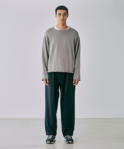 THIBAULT VAN DER STRAETE（ティボー・ヴァン・ダル・ストラット）の「THIBAULT VAN DER STRAETE | ロールネックニットプルオーバー MEN（ニット/セーター・メンズ・ネイビー/グレー/ブラック・LARGE/MEDIUM）」の6枚目の写真