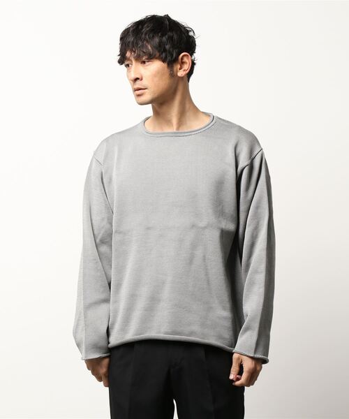 THIBAULT VAN DER STRAETE（ティボー・ヴァン・ダル・ストラット）の「THIBAULT VAN DER STRAETE | ロールネックニットプルオーバー MEN（ニット/セーター・メンズ・ネイビー/グレー/ブラック・LARGE/MEDIUM）」の16枚目の写真