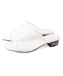 coca(ANDEX shoes product) | coca / コカ センターシーム チュール スクエアトゥ ミュール ワンベルト 122017(サンダル)