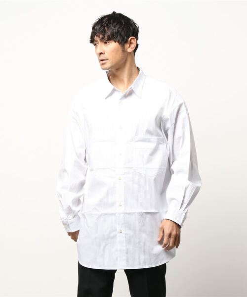 FREAK'S STORE（フリークスストア）の「ﾙｰｽﾞﾌﾞﾛｰﾄﾞｼｬﾂ（シャツ/ブラウス・メンズ・ホワイト/サックスブルー/その他9/その他16・MEDIUM/LARGE）」の19枚目の写真