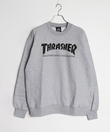 THRASHER スラッシャー ネームプリントスウェットトレーナー