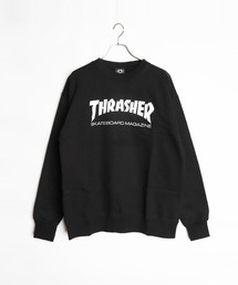 THRASHER　スラッシャー ネームプリントスウェットトレーナー