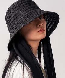 La Maison de Lyllis | 【La Maison de Lyllis】CLOCHE SCARF / 2221021　クロッシェ スカーフ　サイズ調整可(ハット)
