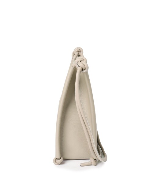 SHOO・LA・RUE（シューラルー）の「◆ノットデザインショルダーバッグ（ショルダーバッグ・レディース・ライトベージュ/ブラック/ライトグレー/ライトグリーン系・00）」の7枚目の写真