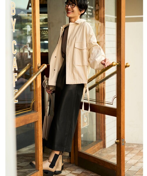 SHOO・LA・RUE（シューラルー）の「◆ノットデザインショルダーバッグ（ショルダーバッグ・レディース・ライトベージュ/ブラック/ライトグレー/ライトグリーン系・00）」の14枚目の写真