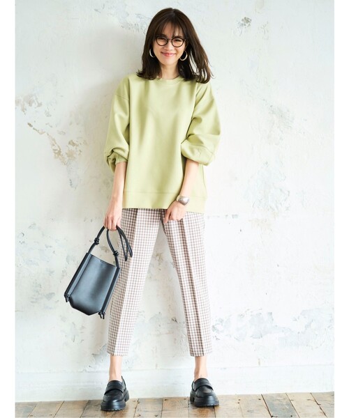 SHOO・LA・RUE（シューラルー）の「◆ノットデザインショルダーバッグ（ショルダーバッグ・レディース・ライトベージュ/ブラック/ライトグレー/ライトグリーン系・00）」の22枚目の写真