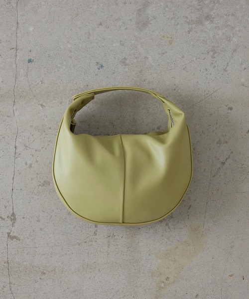 EFOLE(エフォル)の「Round minibag / ラウンド ミニバッグ(ハンドバッグ・レディース・ブラック/ブラウン/イエロー/グリーン/オフホワイト・FREE)」の14枚目の写真