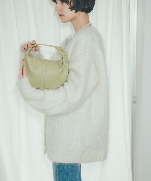 EFOLE(エフォル)の「Round minibag / ラウンド ミニバッグ(ハンドバッグ・レディース・ブラック/ブラウン/イエロー/グリーン/オフホワイト・FREE)」の16枚目の写真