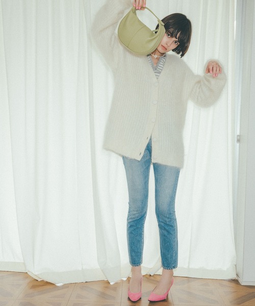 EFOLE(エフォル)の「Round minibag / ラウンド ミニバッグ(ハンドバッグ・レディース・ブラック/ブラウン/イエロー/グリーン/オフホワイト・FREE)」の15枚目の写真